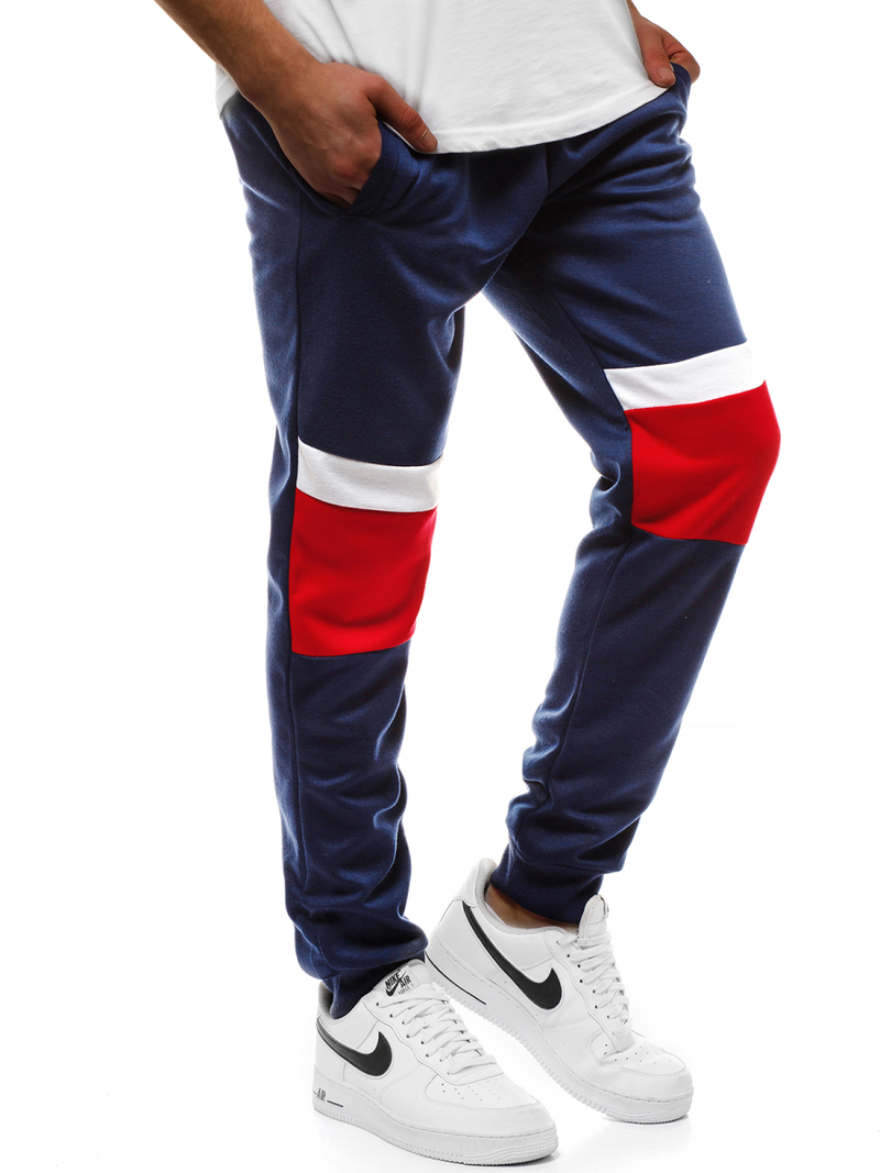 Pánské Tepláky Námořnické Modré OZONEE JS/JZ11010