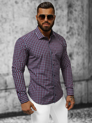 Pánská Košile Barevné OZONEE O/0722Z