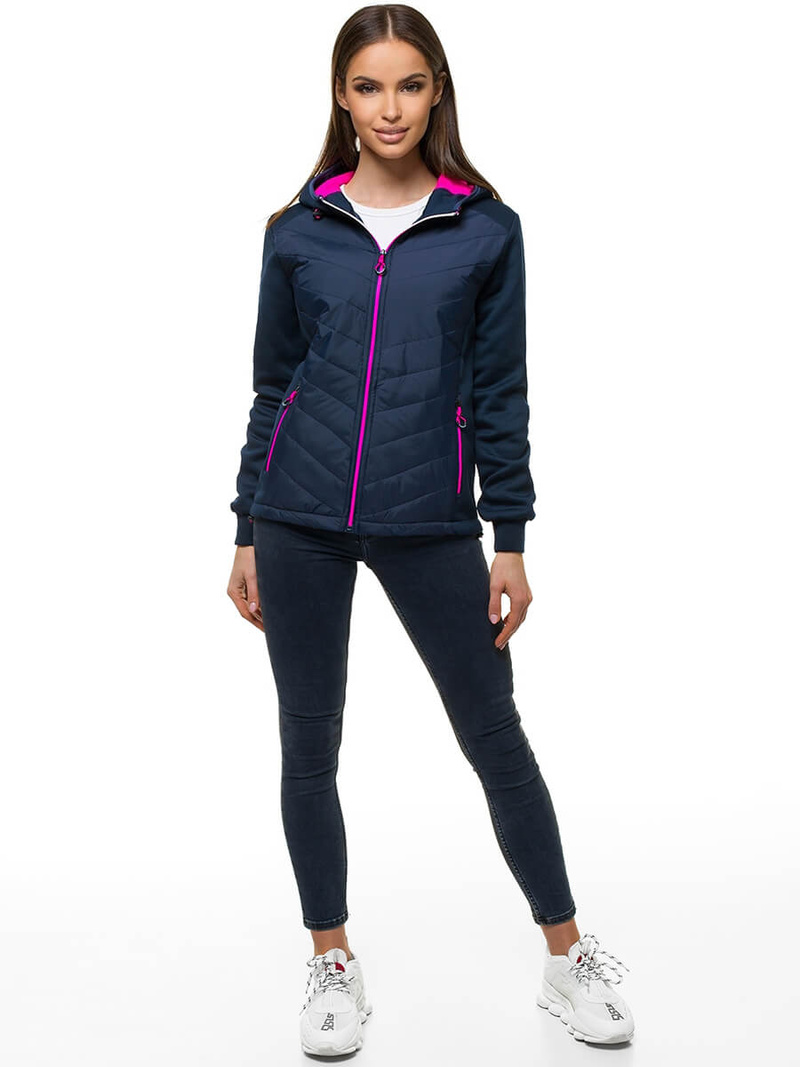 Dámská bunda Námořnická Modřá OZONEE JS/KSW4011