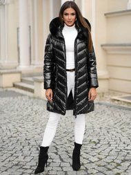 Dámská bunda černá OZONEE JS/16M9100/392Z