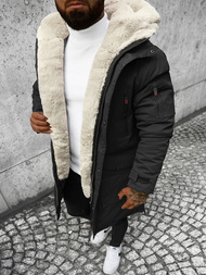 Pánská zimní bunda Černá OZONEE JS/22M50/392