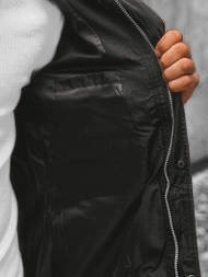 Pánská Bunda Černá OZONEE JS/M50/392