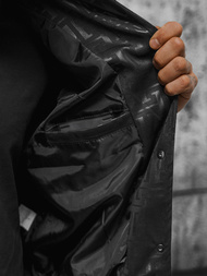 Pánská Bunda Černá OZONEE O/3A172