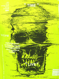 Pánské Tílko Žlutý-neon OZONEE MACH/M1212