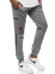 Pánské Tepláky Šedé JS/AM88