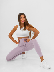 Dámské Legíny Světle Fialové OZONEE JS/17K580/85