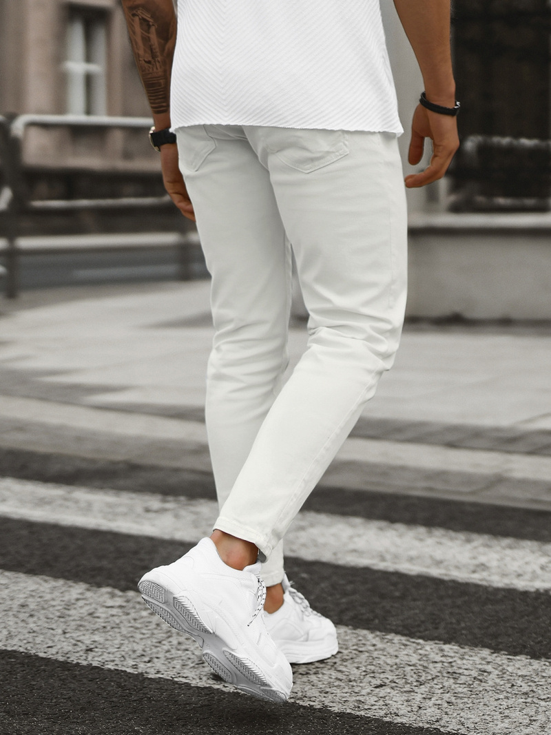 Pánské Džíny Ecru OZONEE E/5171/01