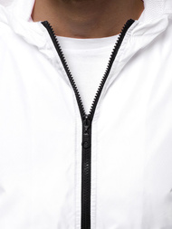 Pánská Bunda Bílá OZONEE MACH/5001K