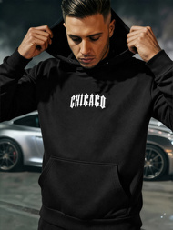 Pánská Mikina Černá OZONEE JS/21B1903/3