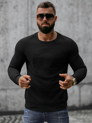 Pánská Mikina Černá OZONEE NB/MF2004Z