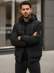 Pánská Zimní Bunda Černá OZONEE JS/31M5031/392Z