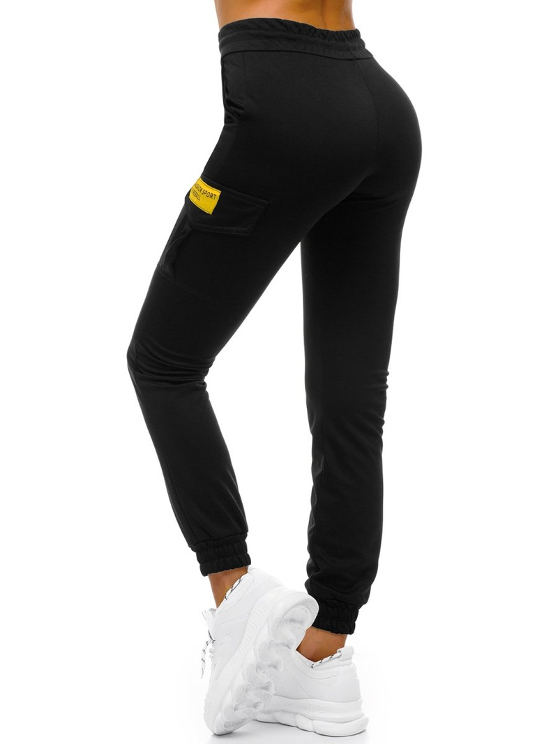 Dámské tepláky Černo-Žluté OZONEE O/82320