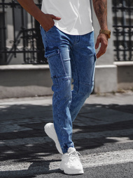 Pánské Džíny Jogger Modré OZONEE NB/MP0058B