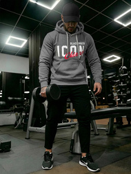 Pánská Mikina Grafitová OZONEE JS/8B1736/5