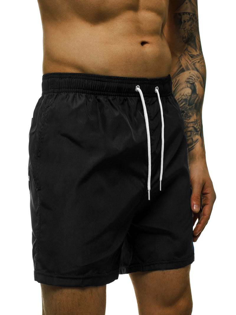 Pánské koupací šortky Černé OZONEE ST019-4
