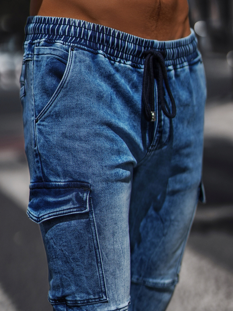 Pánské Džíny Jogger Modré OZONEE NB/MP0058B