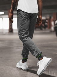 Pánské Tepláky Grafitové OZONEE JS/68K10332Z