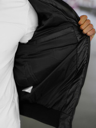 Pánská Bunda Černá OZONEE O/M795Z