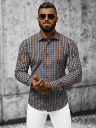 Pánská Košile barevná OZONEE O/0422Z