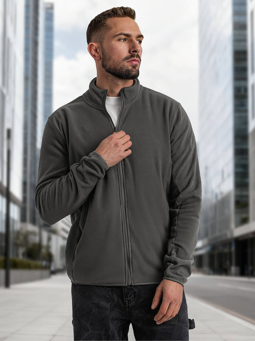 Pánská Mikina Grafitová OZONEE JS/HH016/5