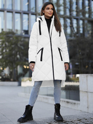 Dámská Bunda Bílá OZONEE JS/5M3168/281