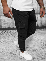 Pánské Jogger Kalhoty Černé OZONEE O/PAN23023
