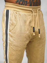 Pánská Tepláková Souprava Béžový OZONEE O/3C101/2