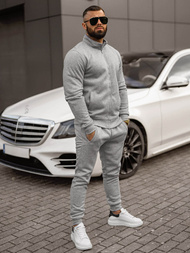 Pánská Tepláková Souprava Šedá OZONEE JS/68C10385/2Z