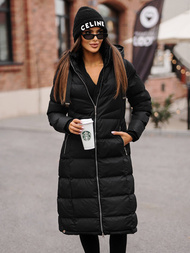 Dámská Bunda Černá OZONEE JS/M736/392Z