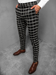 Pánské Kalhoty Černé OZONEE DJ/5532