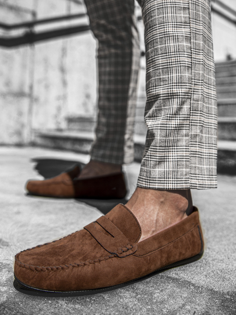 Pánské Boty Slip-On Hnědé T/125