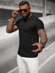 Pánské Tričko Černé OZONEE NB/MT3111