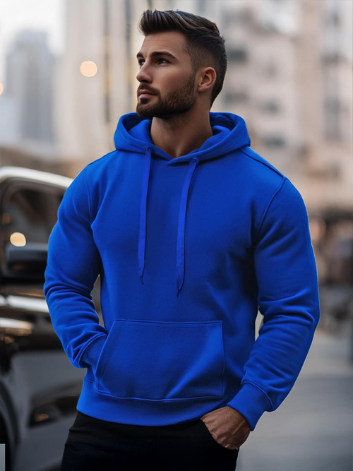 Pánská Mikina Kobaltová OZONEE JS/2009Z