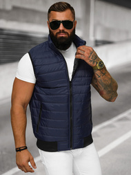 Pánská Vesta Námořnická Modřá OZONEE JS/MY77Z