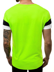 Pánské Tričko Zelené OZONEE JS/KS1974