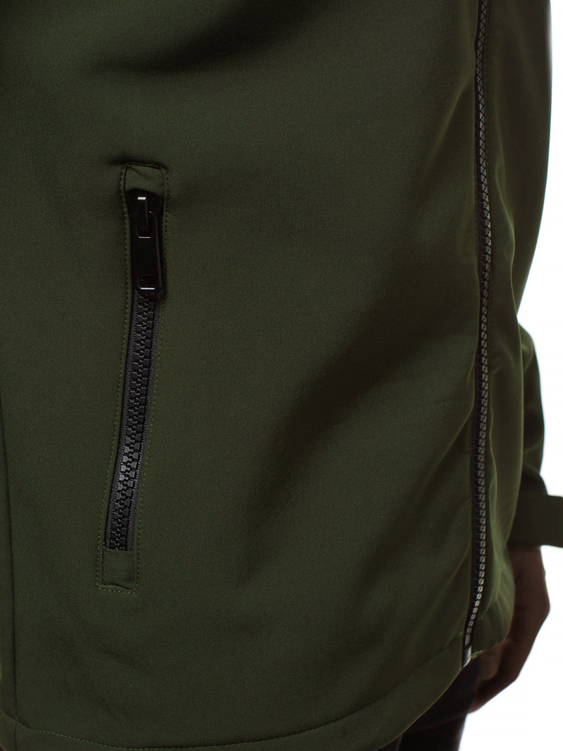 Pánská Softshell Bunda Zelená OZONEE JS/56008Z