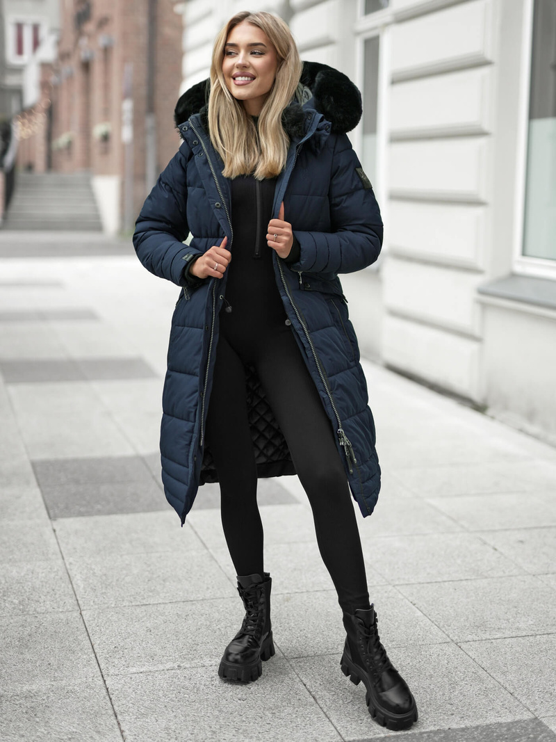 Dámská Bunda Námořnická Modřá OZONEE O/W377