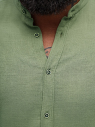 Pánská Košile Khaki OZONEE O/V114