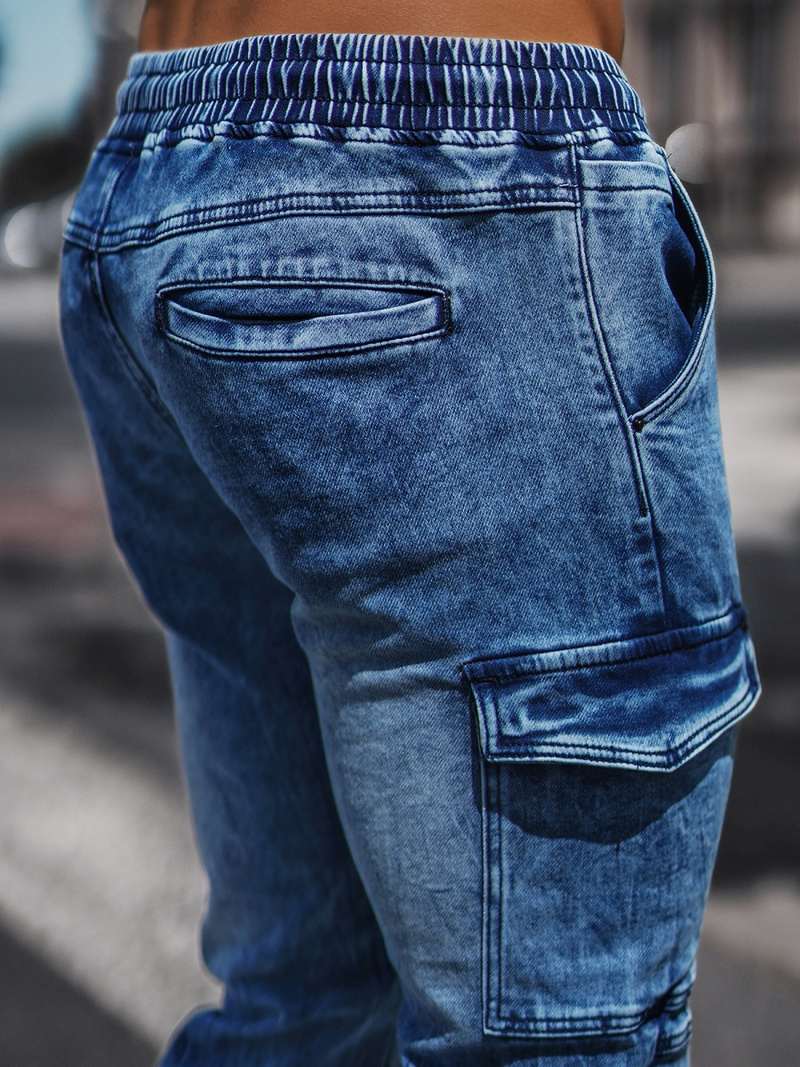 Pánské Džíny Jogger Modré OZONEE NB/MP0058B