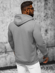 Pánská Mikina Šedé OZONEE O/TB2273