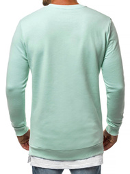 Pánská Mikina Mentolová OZONEE B/181905