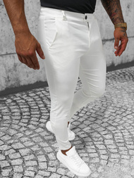 Pánské Chino Kalhoty Ecru OZONEE O/P4049