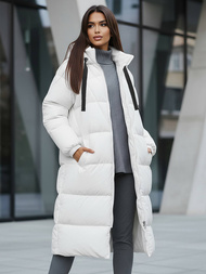 Dámská Bunda Bílá OZONEE JS/5M3163/281Z