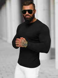 Pánský Svetr Černý OZONEE NB/MMB602/4Z