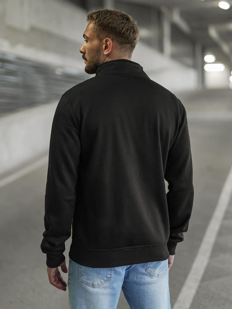 Pánská Mikina Černá OZONEE JS/2002Z