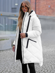 Dámská Bunda Bílá OZONEE JS/5M3168/281Z