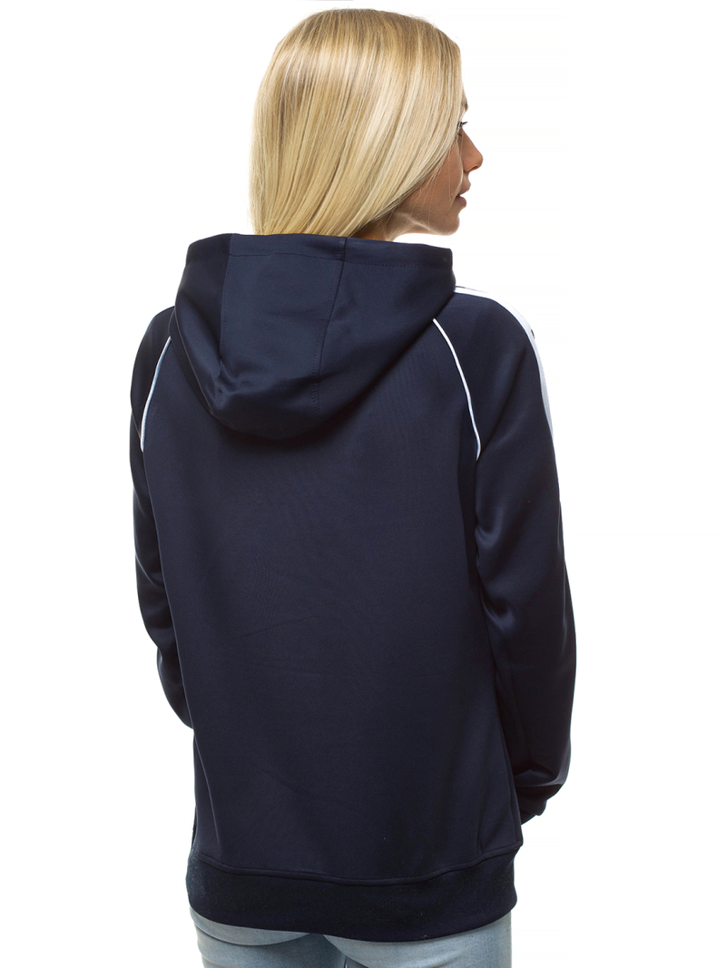 Dámská Mikina Tmavě-Tmavomodrá OZONEE JS/JK88117/25