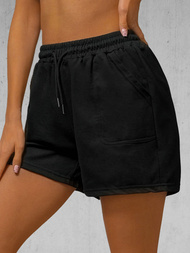 Dámské šortky Černé OZONEE JS/8K950/3