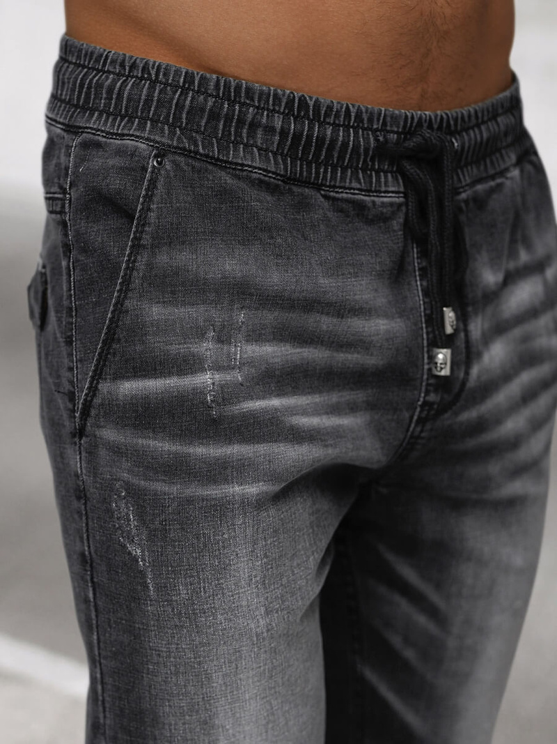 Pánské Džíny Jogger Černé OZONEE NB/MP0135N