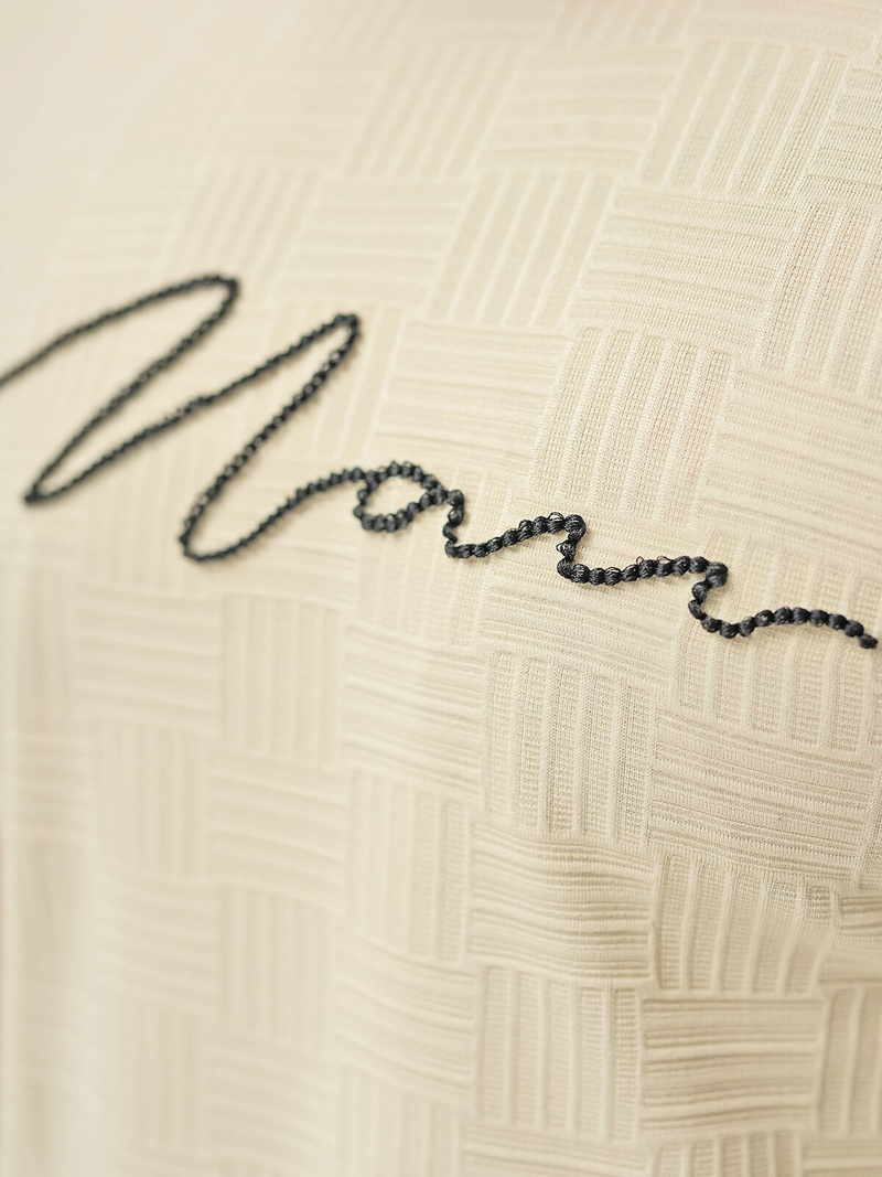 Pánské Tričko Béžová OZONEE O/QS11628